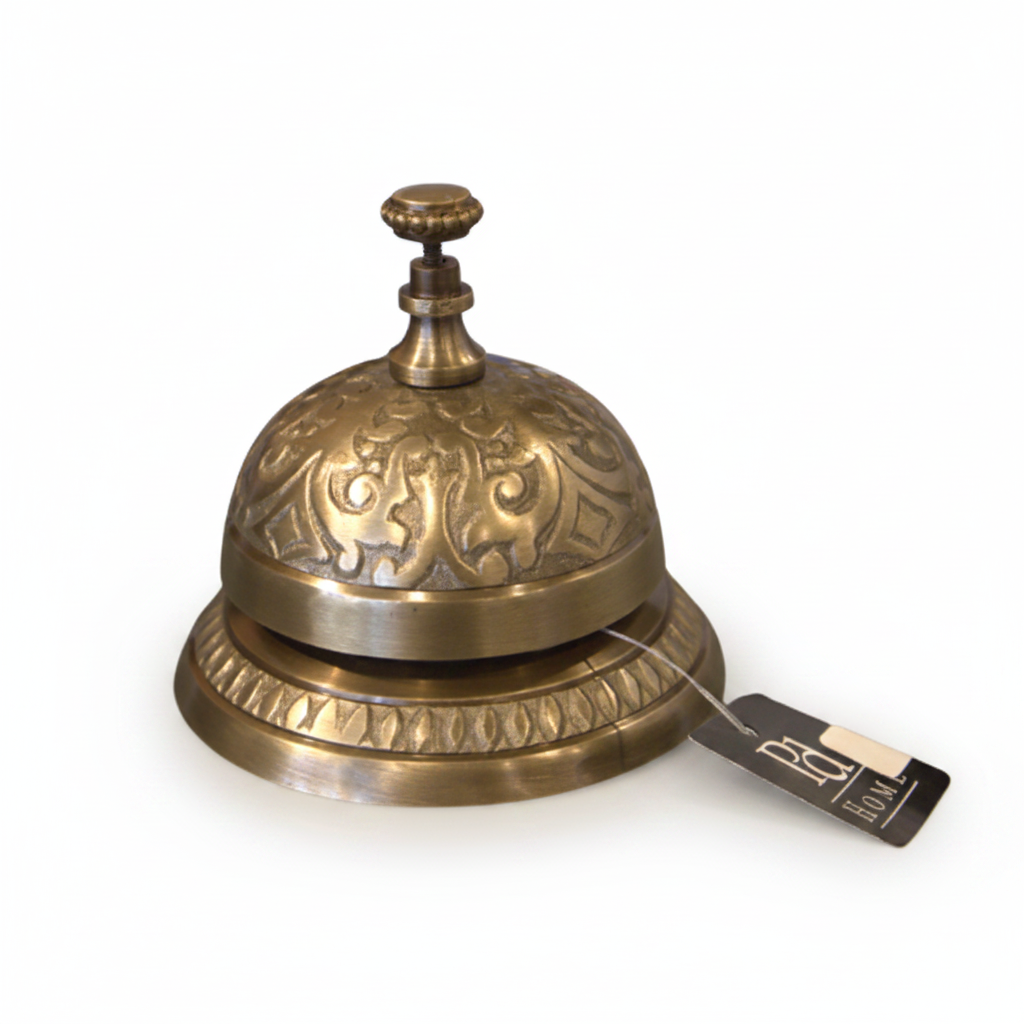 Antique Brass Service Bell