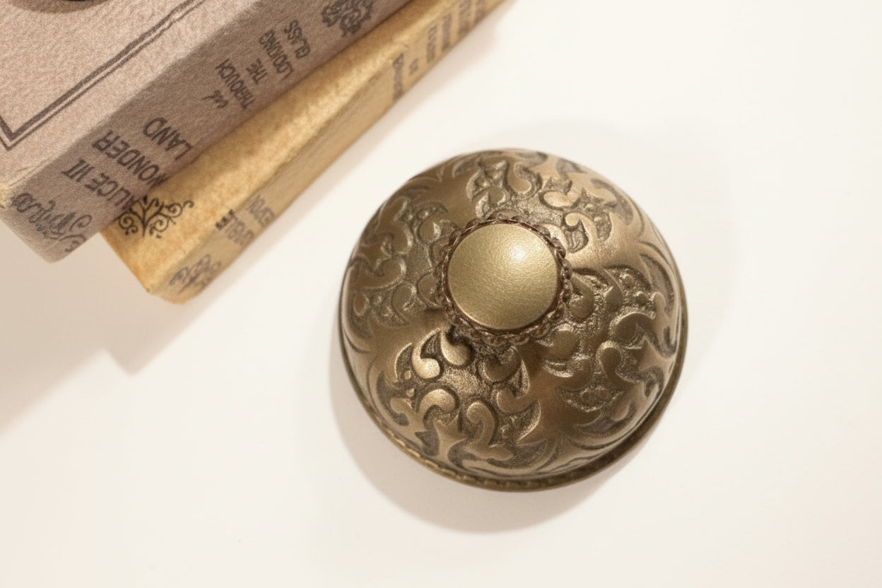 Antique Brass Service Bell