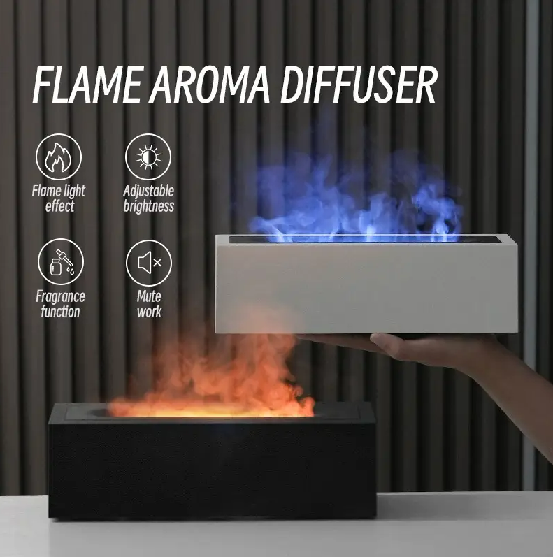 Flamess Round Large Diffuser (White)
