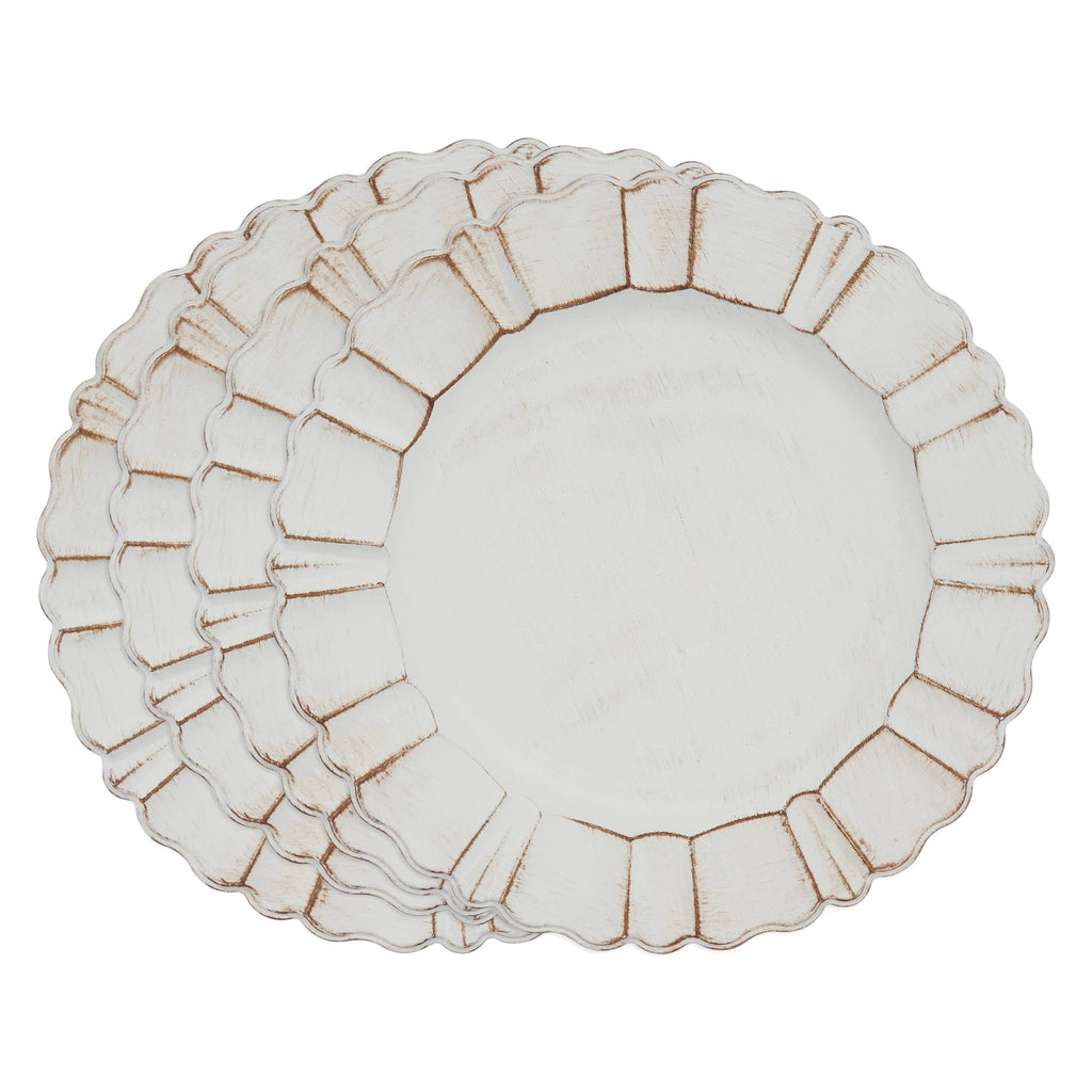 Scalloped Ruffled Charger | 13"