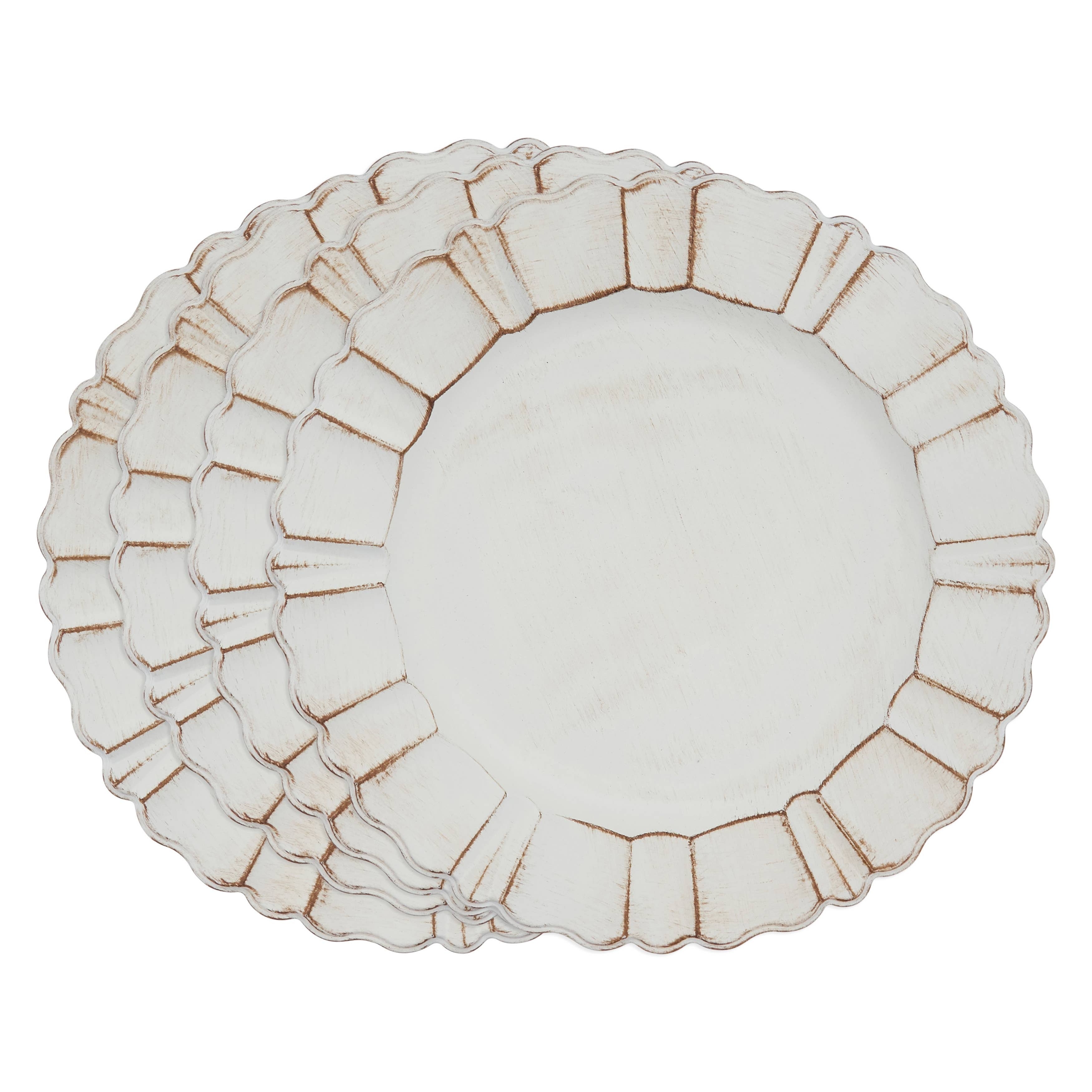 Scalloped Ruffled Charger | 13"