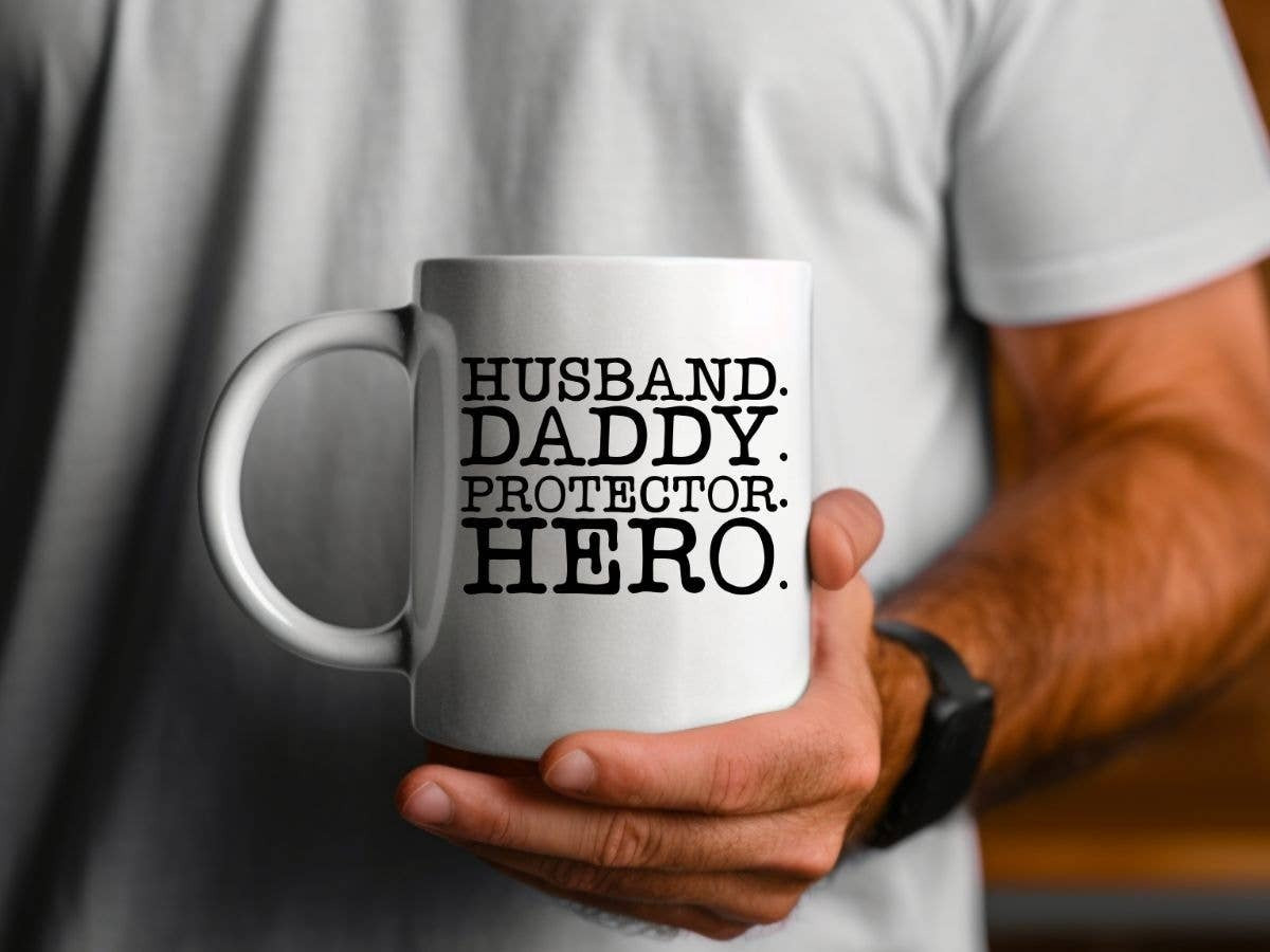Husband Hero II Father's Day 11 oz Coffee Mug