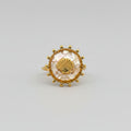 Shattered Shell  Scallop Ring | 18K Gold Plated S.Steel