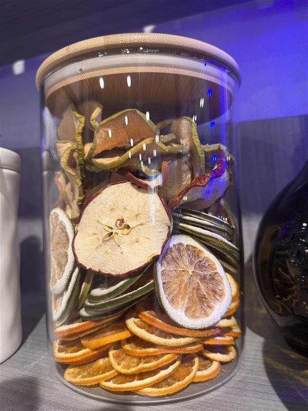 Dried Fruit Filled Glass Jar Regular