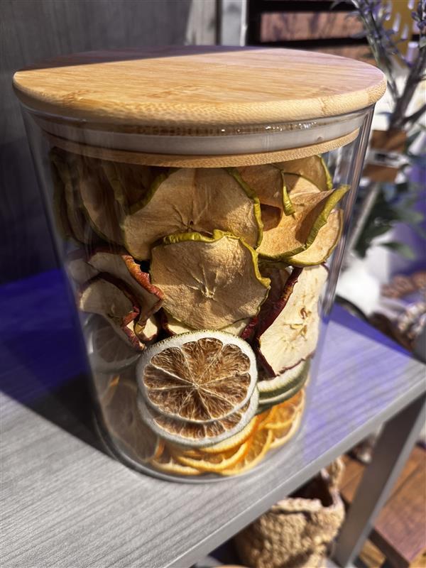 Dried Fruit Filled Glass Jar Regular