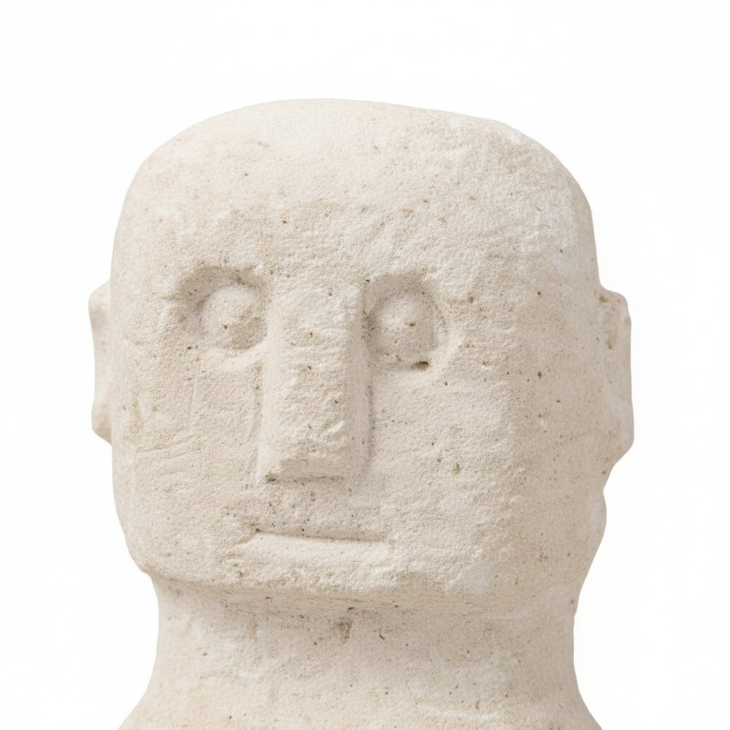 The Sumba Sand Stone Man on Stand