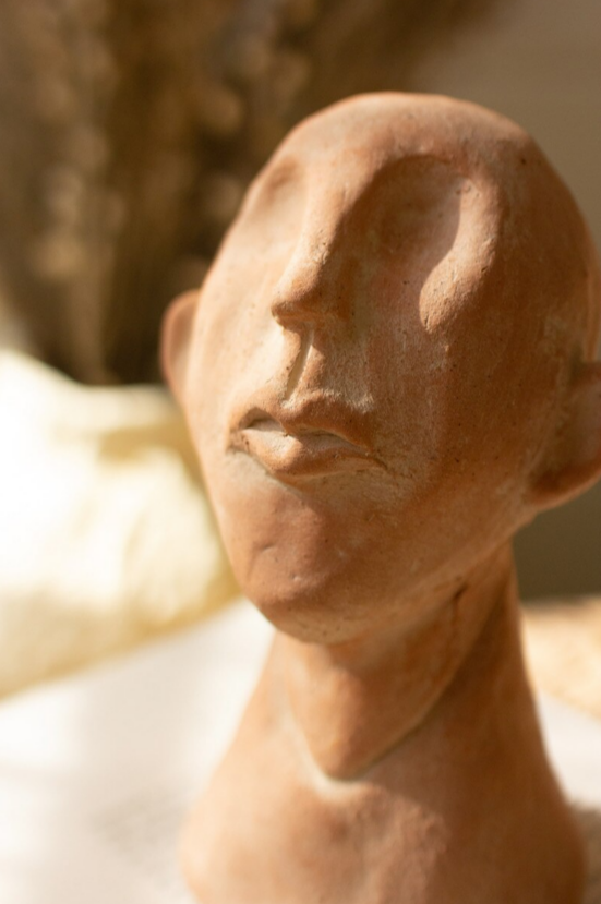 Clay Bust