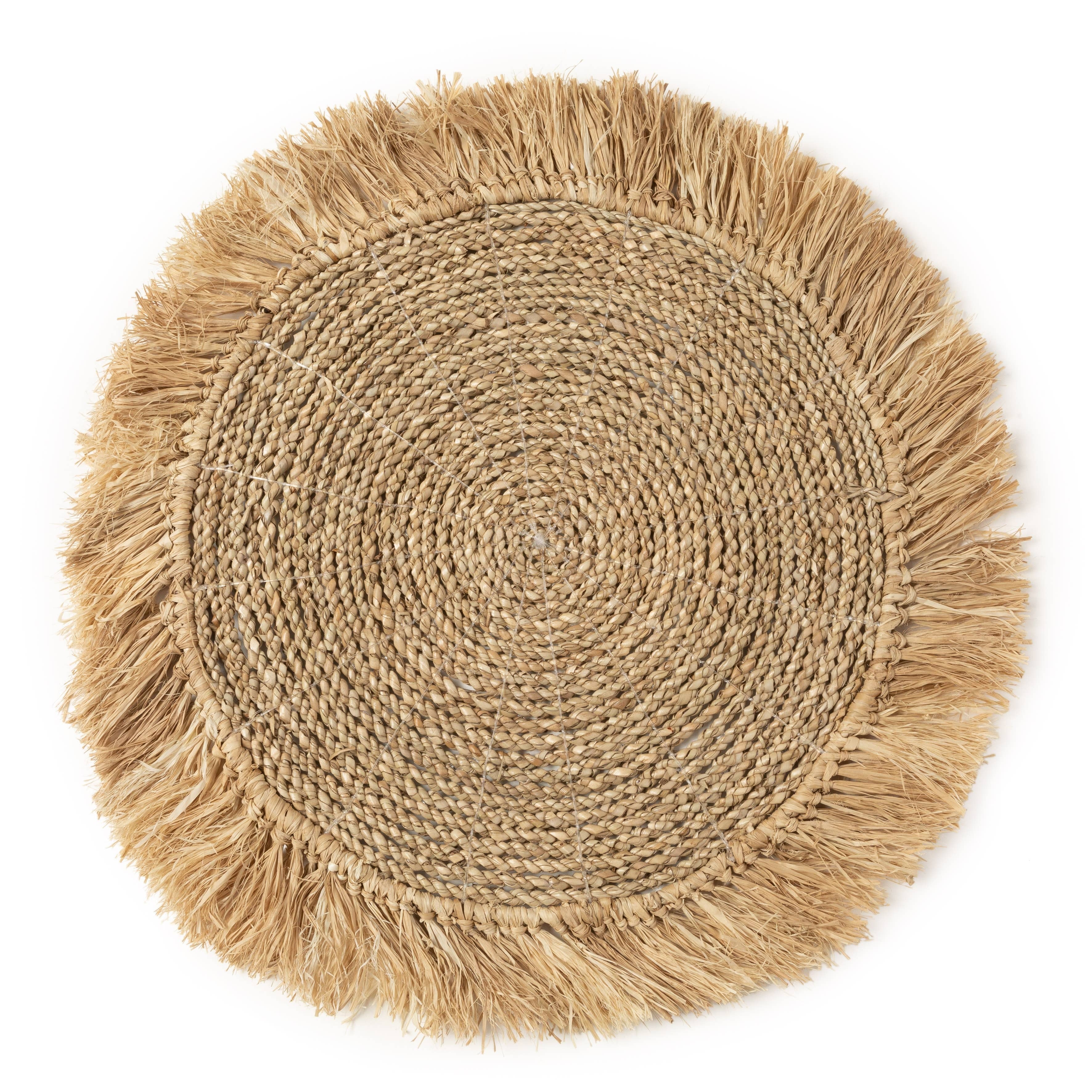 The Seagrass Raffia Placemat | Natural Rattan