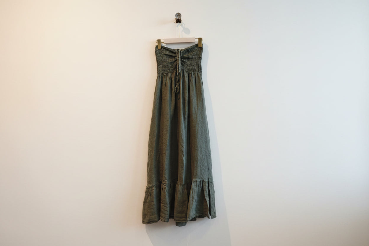 100% Linen Word Of Honor Dresses