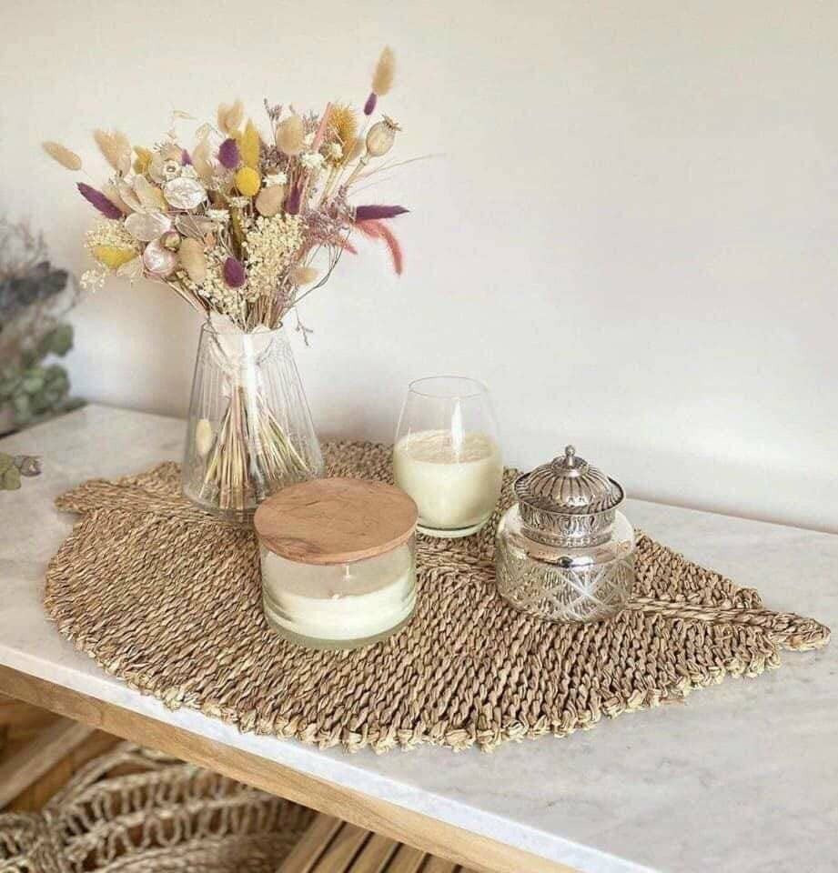 Natural Leaf Placemat /Hanging Decoration | Large