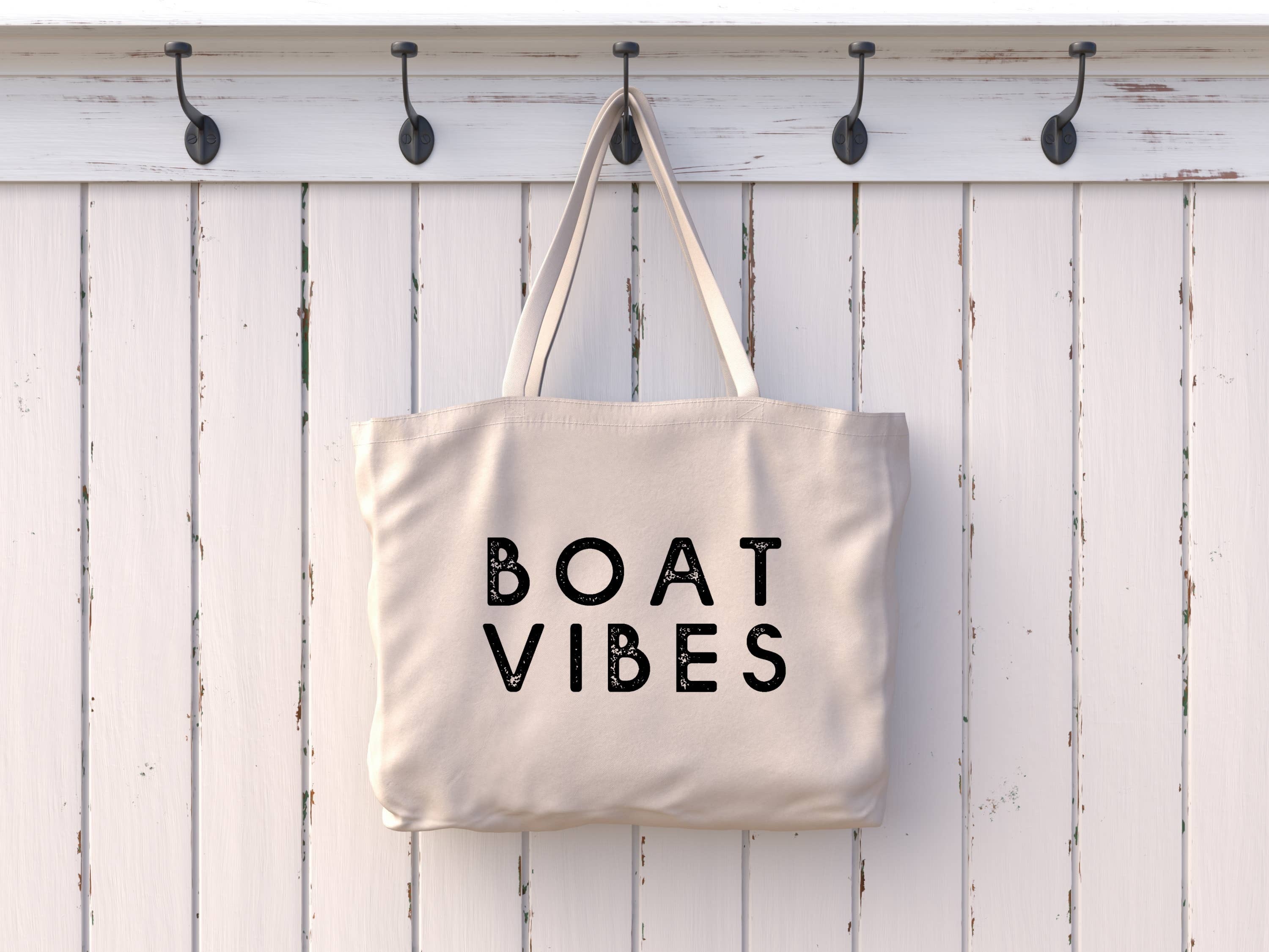 Boat Vibes Tote Large Bag