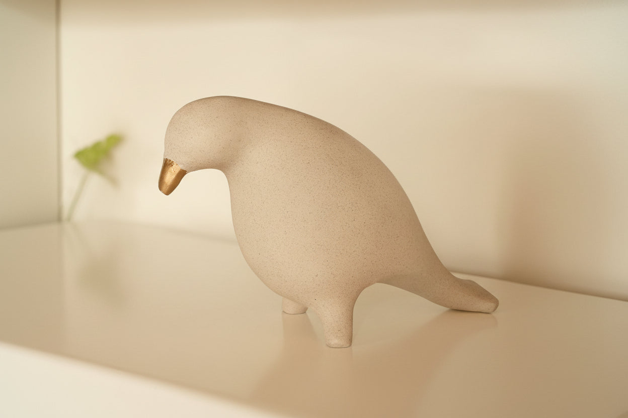 White Thinking Dove