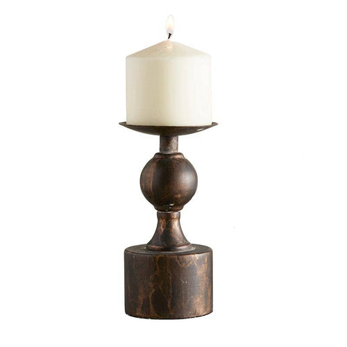 Bronze Candle Holder - Small
