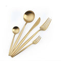 Moderna Flatware Gold Service For 4