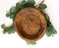 Small Round Wooden Bowl