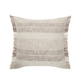 Savannah Farmhouse Striped Throw Pillow with Fringe