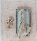 Raffia Tassel Napkin Rings | Set of 4