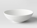 Ceramic White Textured Bowl