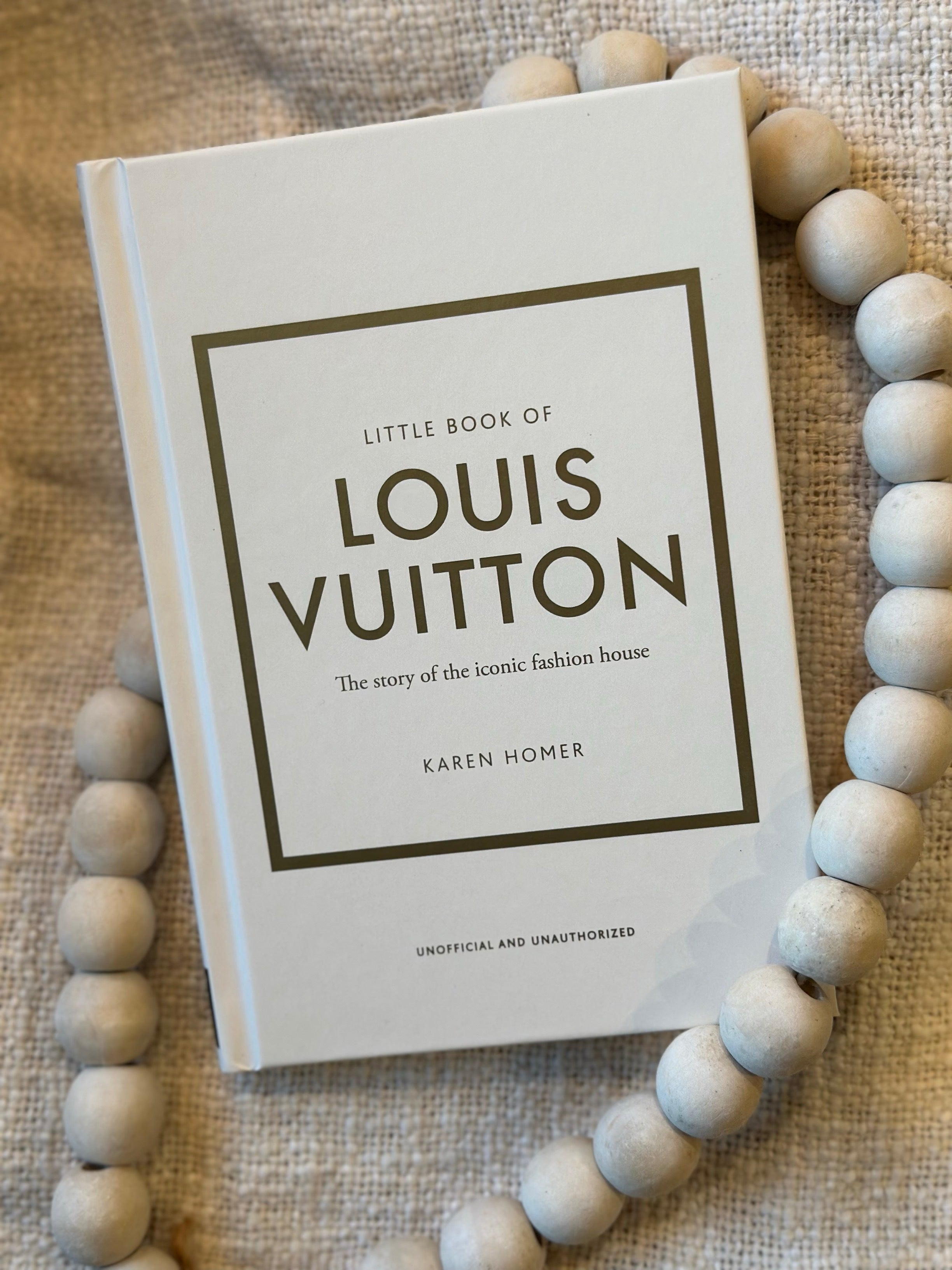 Designer Decorative Book - Louis Vuitton