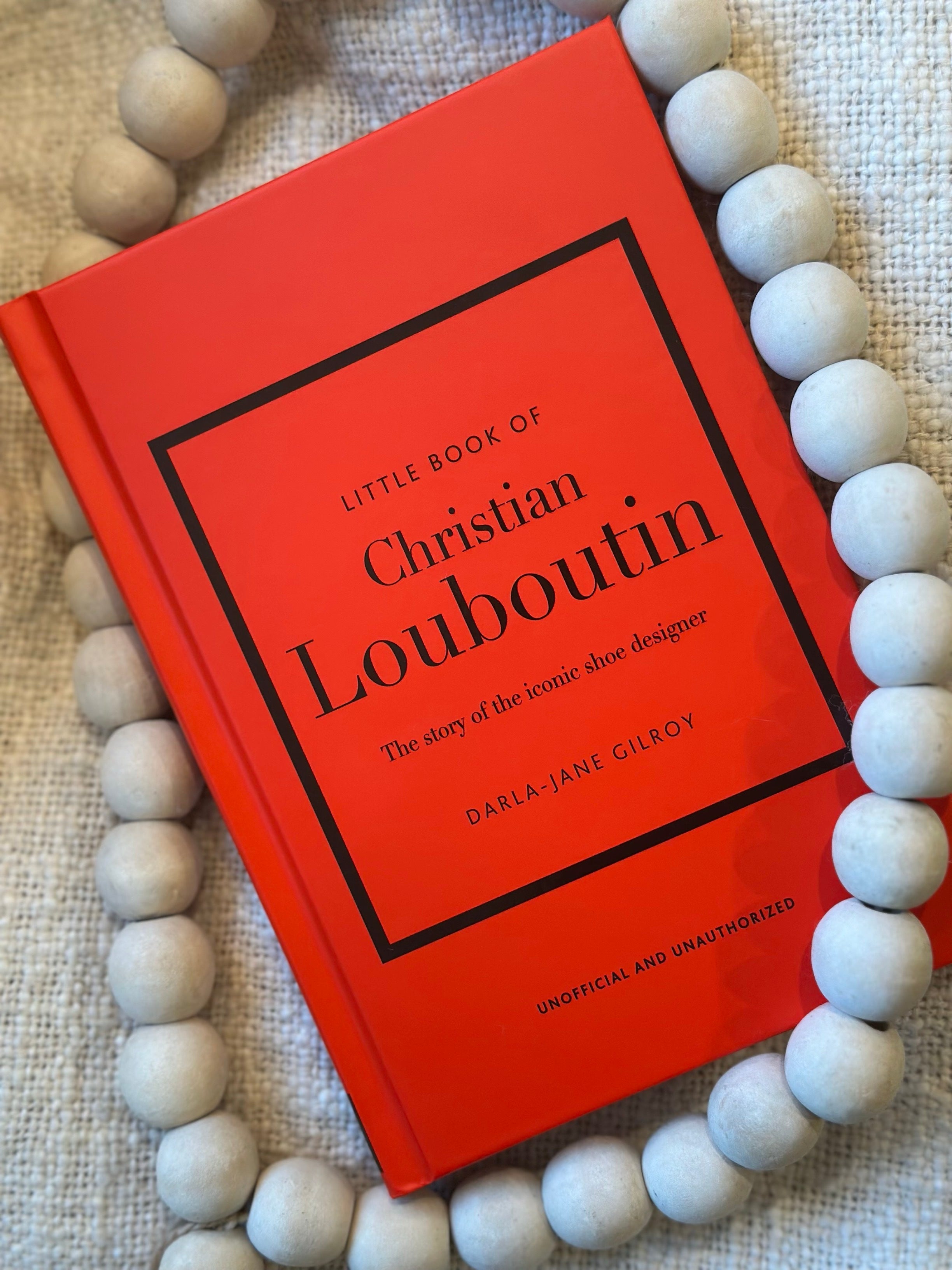Designer Decorative Book - Christian Louboutin