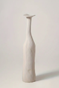 Minimalist Morandi Ceramic Vase - White
