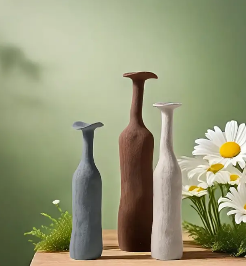Morandi Ceramic Vase - Blue