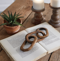Wood Chain Tabletop Decor