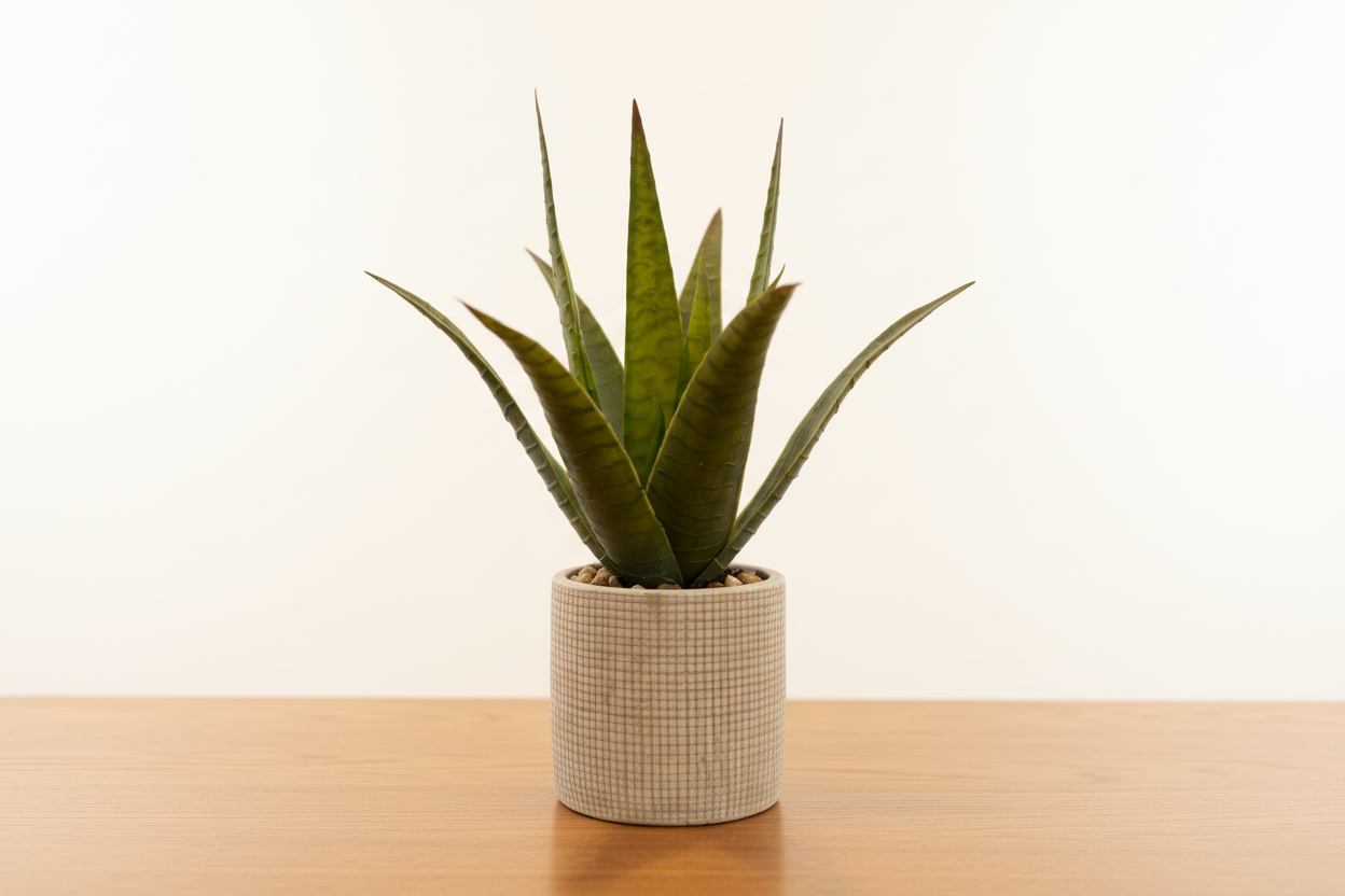 Ceramic Potted Aloe