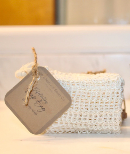 Soap Saver Bag | Sisal Soap Pouch