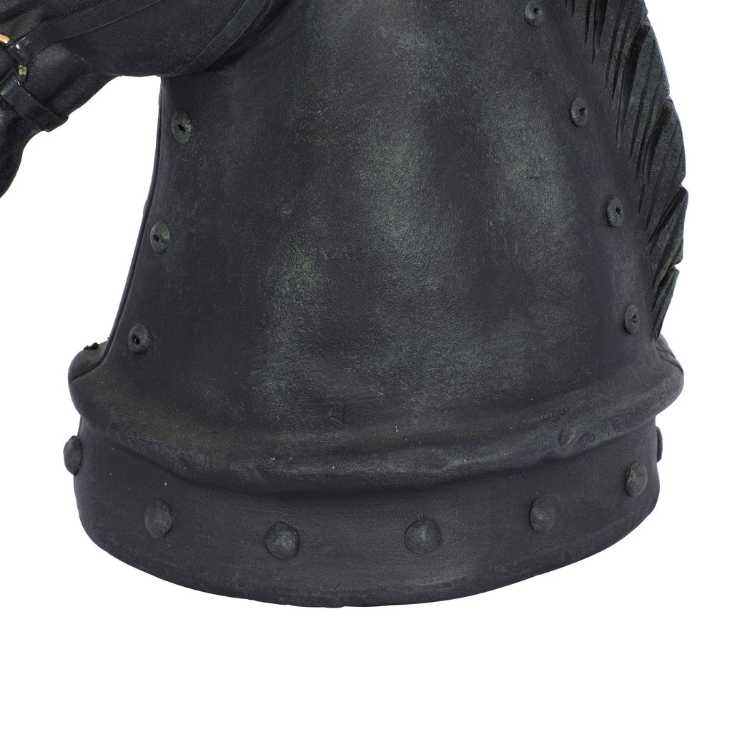 Traditional Black Polystone Sculpture Regular