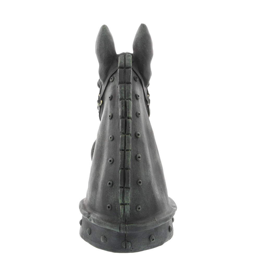 Traditional Black Polystone Sculpture Regular