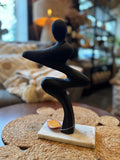Abstract Black Sculpture