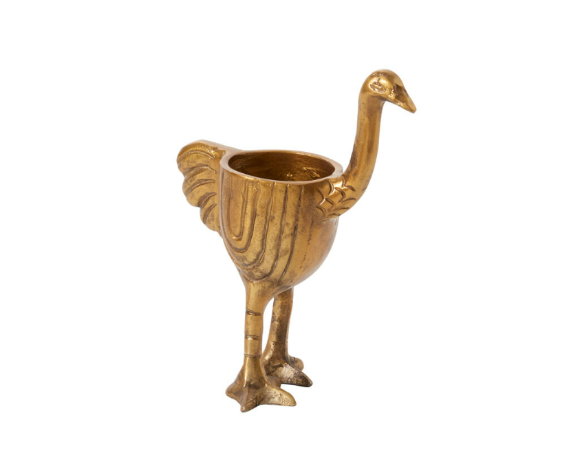 Ostrich Pot 6.5"x 3.5"x 8"