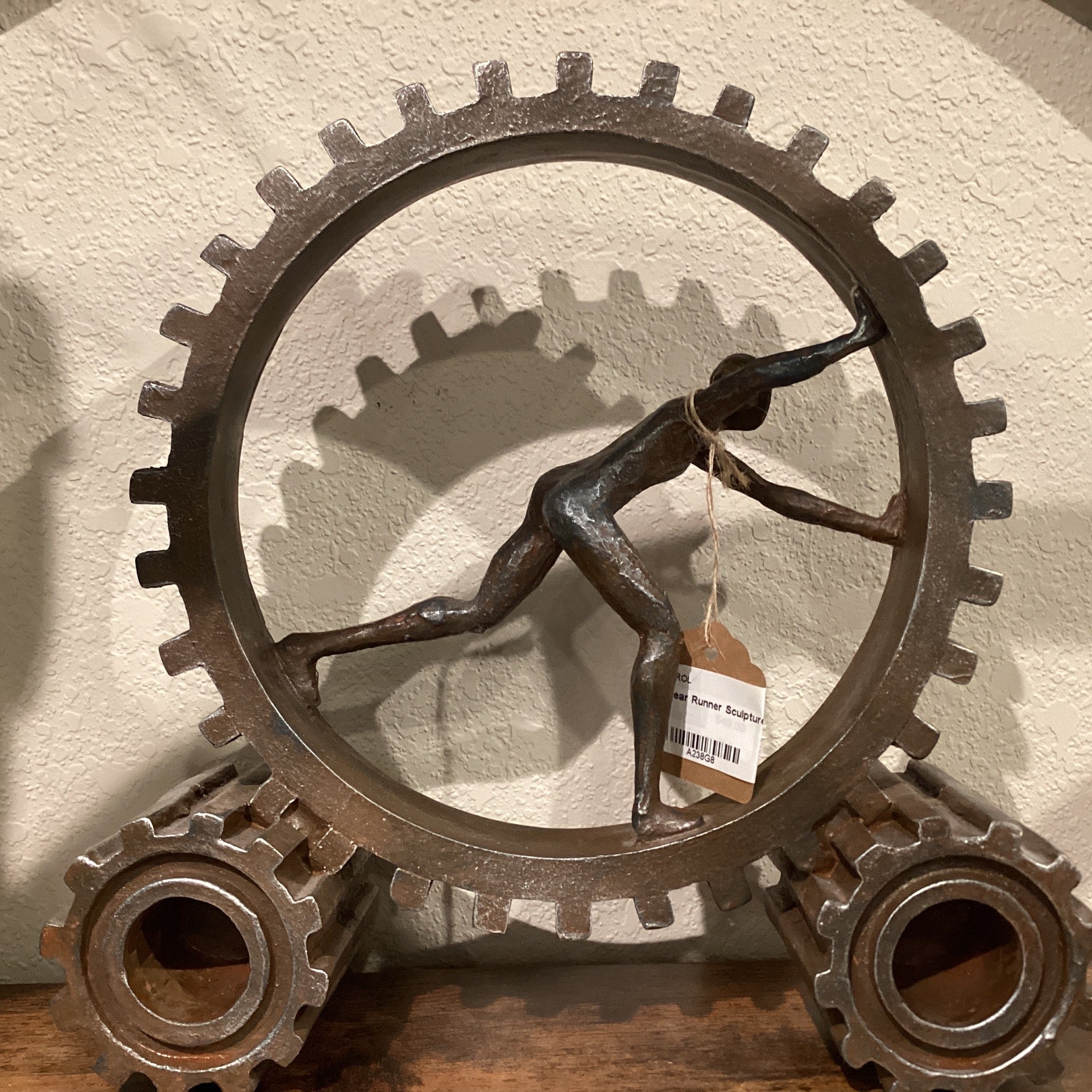 Gear Runner Sculpture
