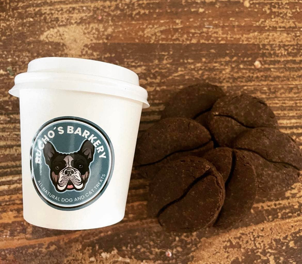 Bucho's Barkery - Carob Coffee Bean Cups Regular