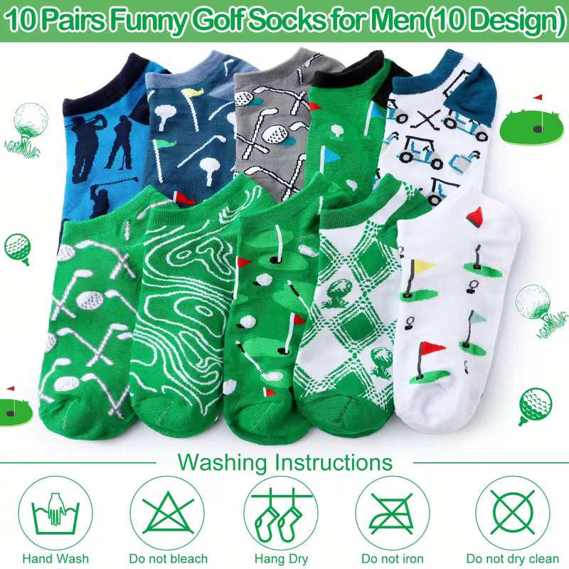 Golfing Novelty Socks