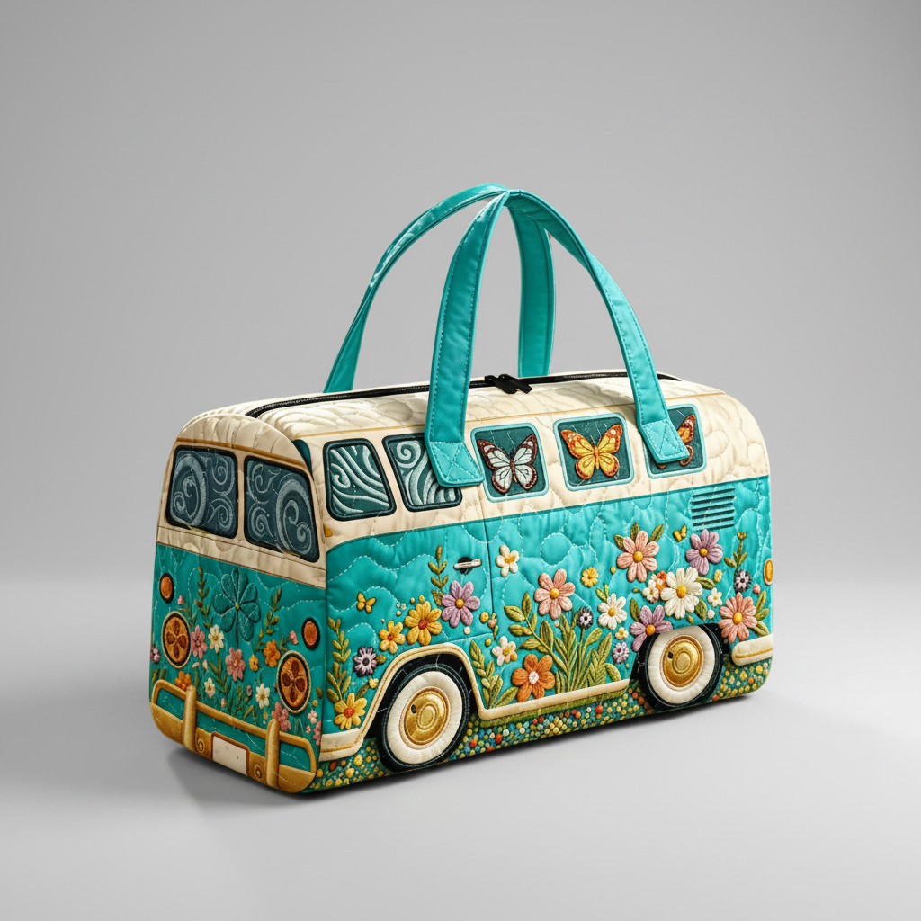Quilted Large Travel Bag | 20.4"